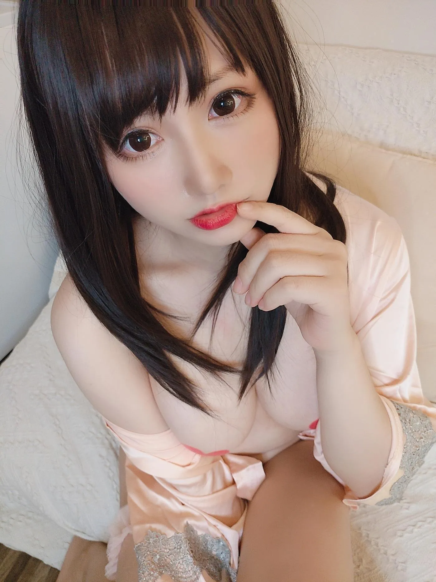 Nyako喵子 – NO.29 妄想彼女同棲生活-睡衣本限量赠品 [52P]插图2